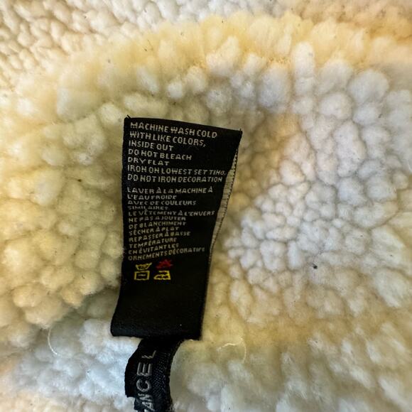 Buffalo David Bitton Francel Men's XL Sherpa Lined Zip Up Sweater White Black - Picture 12 of 15